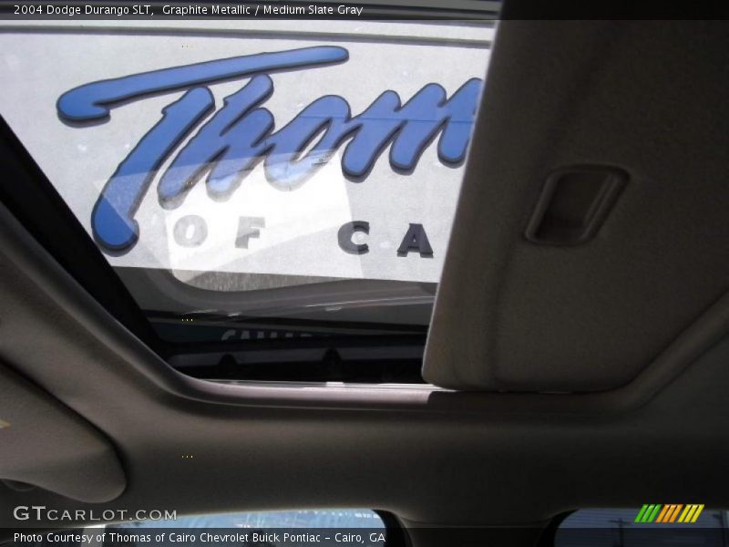 Graphite Metallic / Medium Slate Gray 2004 Dodge Durango SLT