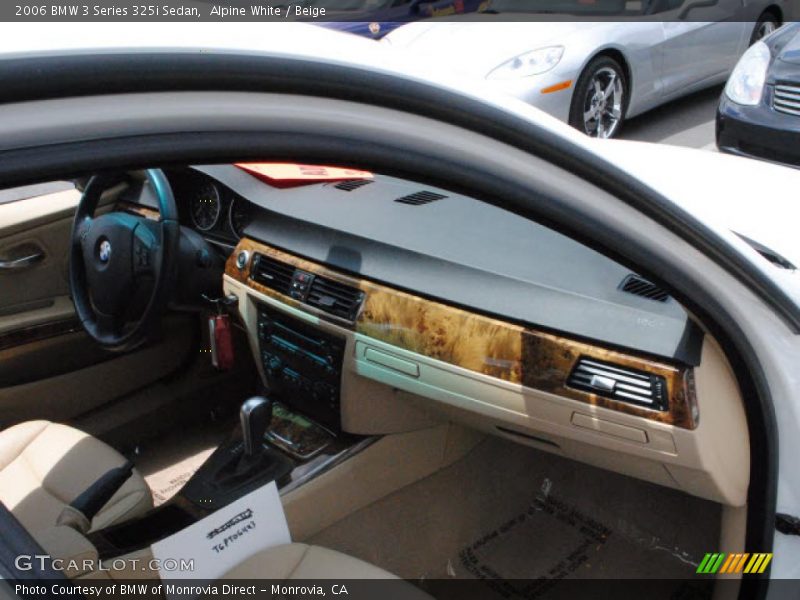 Alpine White / Beige 2006 BMW 3 Series 325i Sedan