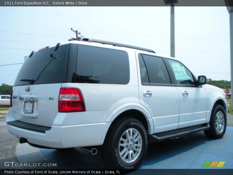 Oxford White / Stone 2011 Ford Expedition XLT