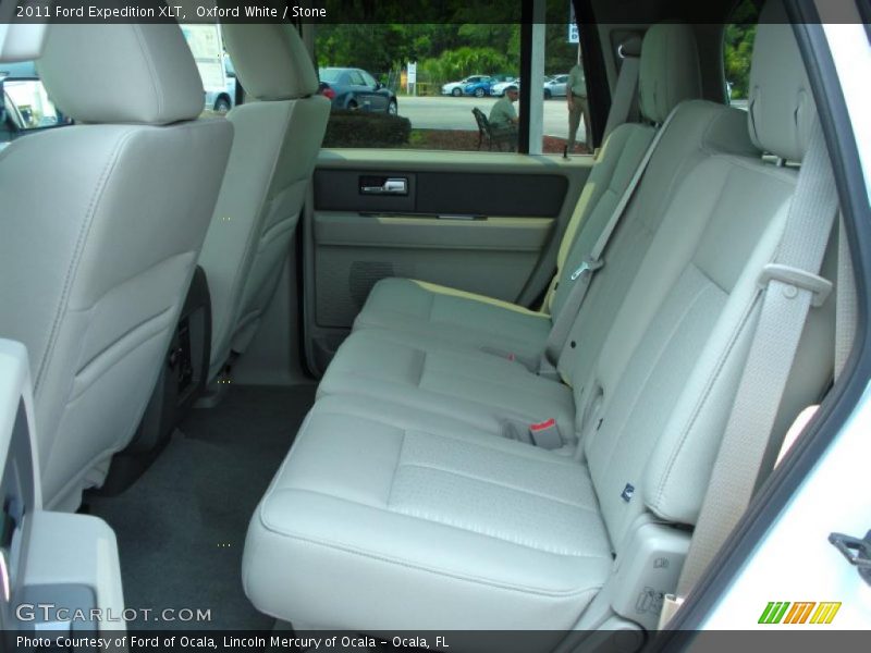 Oxford White / Stone 2011 Ford Expedition XLT