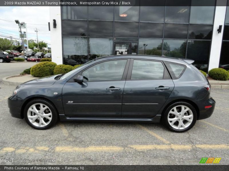  2009 MAZDA3 s Touring Hatchback Metropolitan Gray Mica