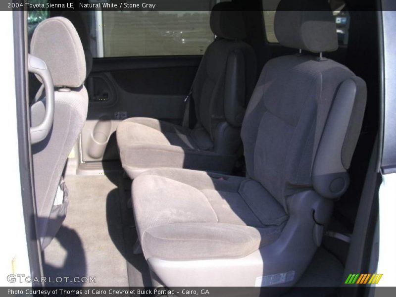 Natural White / Stone Gray 2004 Toyota Sienna LE