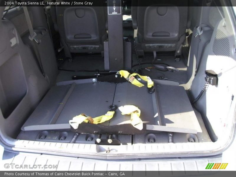 Natural White / Stone Gray 2004 Toyota Sienna LE