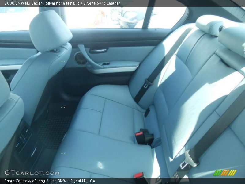 Silverstone Metallic / Silver Novillo Leather 2008 BMW M3 Sedan