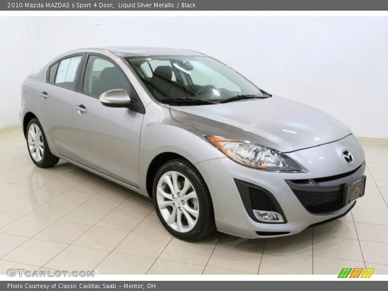 Front 3/4 View of 2010 MAZDA3 s Sport 4 Door
