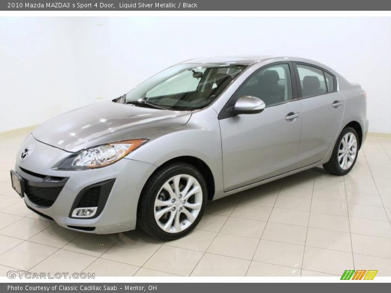 Front 3/4 View of 2010 MAZDA3 s Sport 4 Door