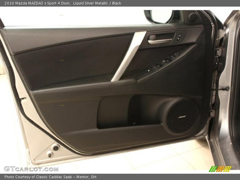 Liquid Silver Metallic / Black 2010 Mazda MAZDA3 s Sport 4 Door
