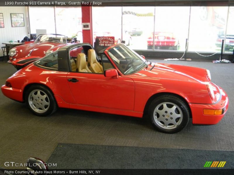  1990 911 Carrera 4 Targa Guards Red