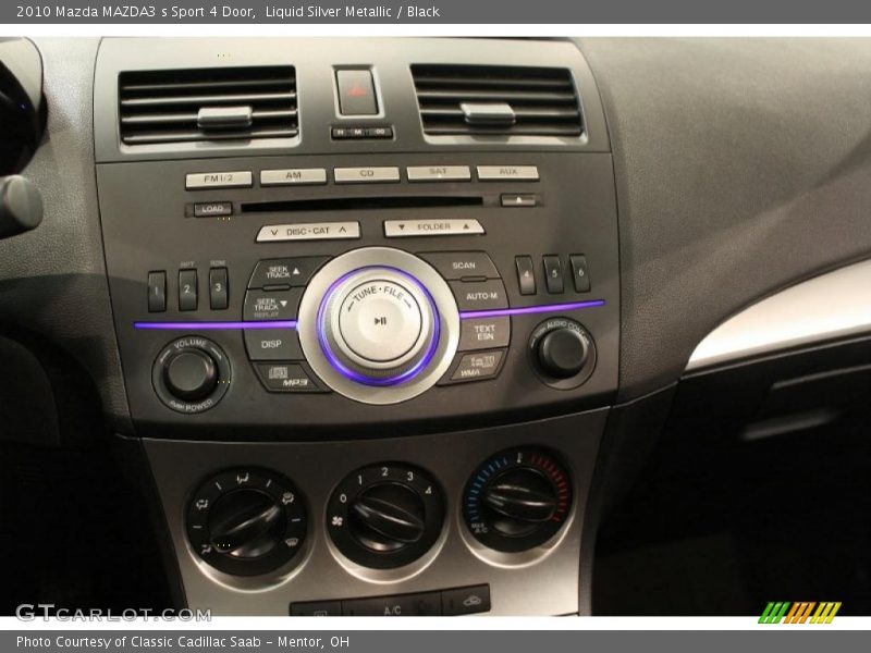 Liquid Silver Metallic / Black 2010 Mazda MAZDA3 s Sport 4 Door