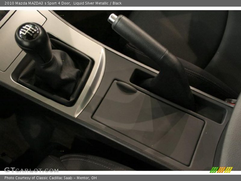 Liquid Silver Metallic / Black 2010 Mazda MAZDA3 s Sport 4 Door