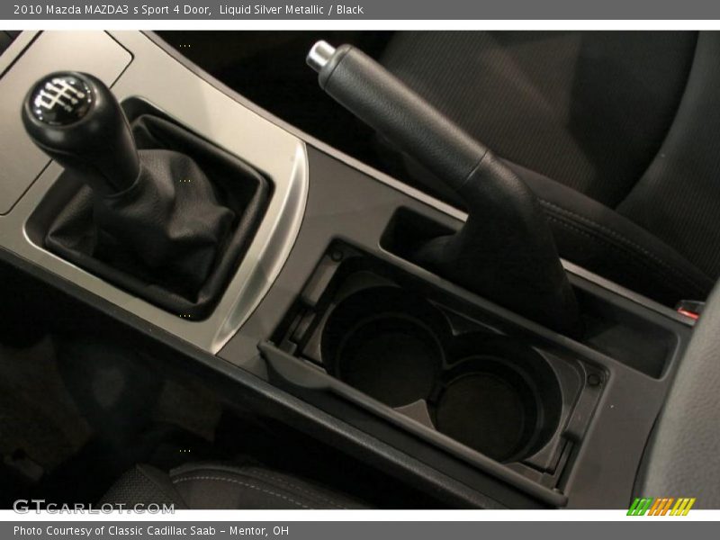 Liquid Silver Metallic / Black 2010 Mazda MAZDA3 s Sport 4 Door