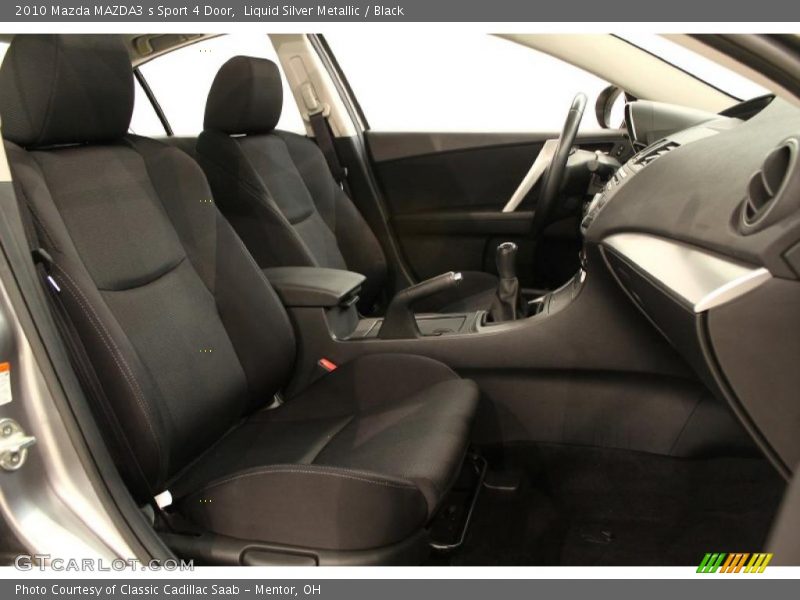 Liquid Silver Metallic / Black 2010 Mazda MAZDA3 s Sport 4 Door