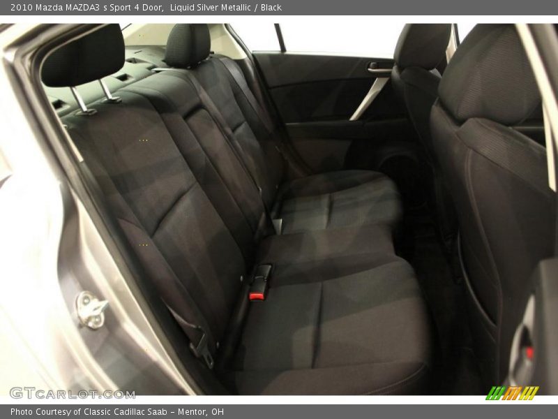 Liquid Silver Metallic / Black 2010 Mazda MAZDA3 s Sport 4 Door
