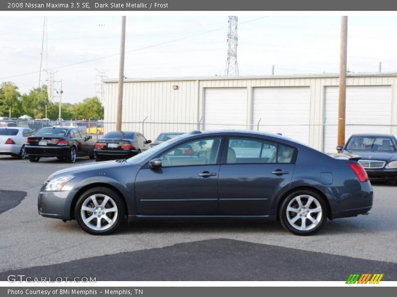 Dark Slate Metallic / Frost 2008 Nissan Maxima 3.5 SE