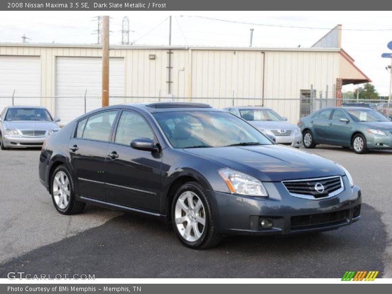 Dark Slate Metallic / Frost 2008 Nissan Maxima 3.5 SE