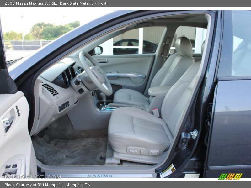 Dark Slate Metallic / Frost 2008 Nissan Maxima 3.5 SE