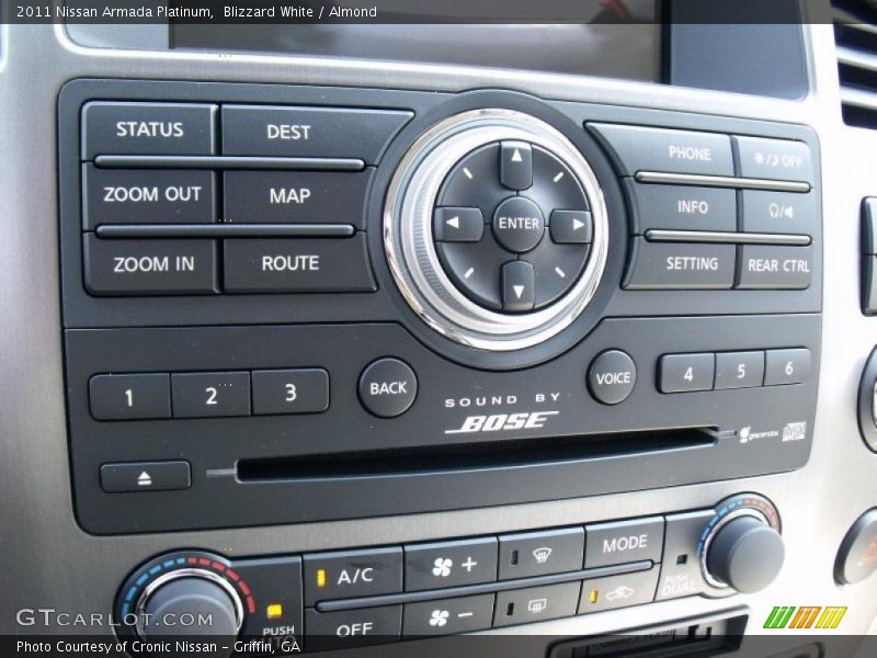 Controls of 2011 Armada Platinum