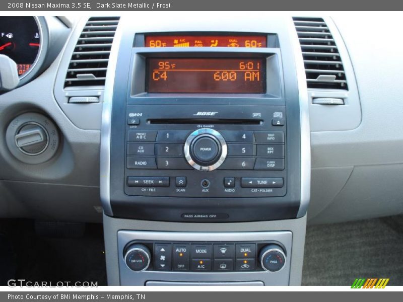 Dark Slate Metallic / Frost 2008 Nissan Maxima 3.5 SE