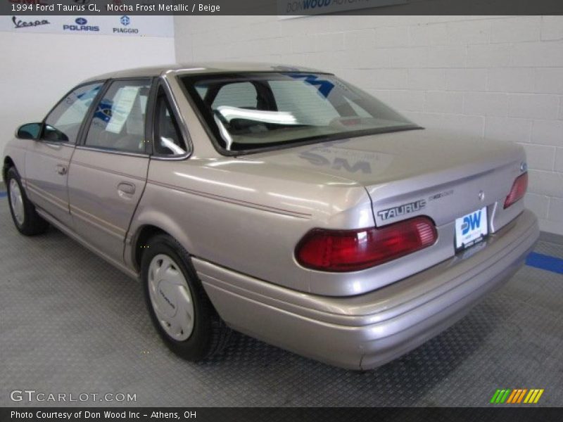 Mocha Frost Metallic / Beige 1994 Ford Taurus GL