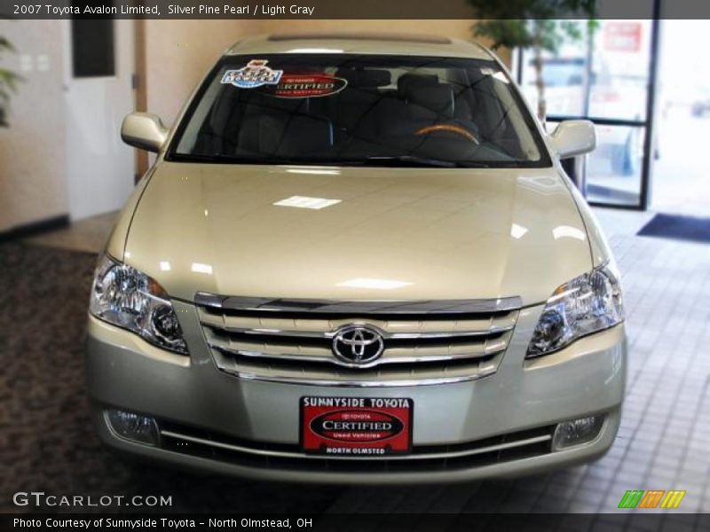 Silver Pine Pearl / Light Gray 2007 Toyota Avalon Limited