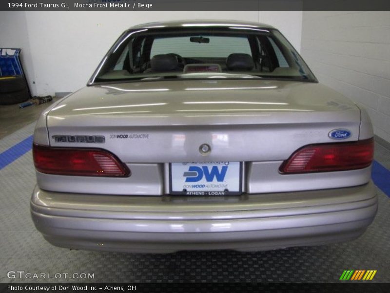 Mocha Frost Metallic / Beige 1994 Ford Taurus GL