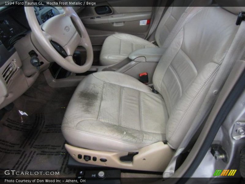 Mocha Frost Metallic / Beige 1994 Ford Taurus GL