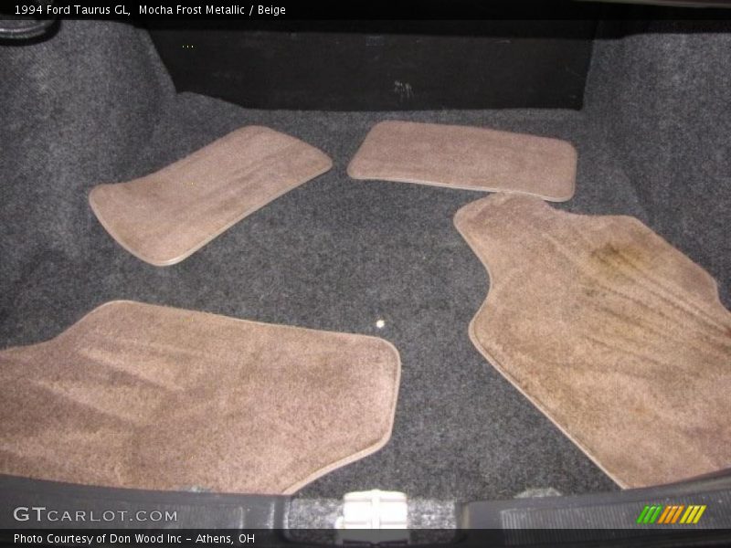 Mocha Frost Metallic / Beige 1994 Ford Taurus GL