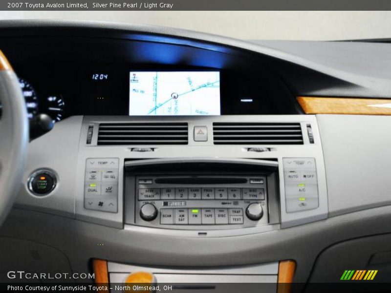 Silver Pine Pearl / Light Gray 2007 Toyota Avalon Limited