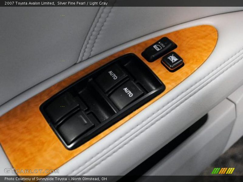 Silver Pine Pearl / Light Gray 2007 Toyota Avalon Limited