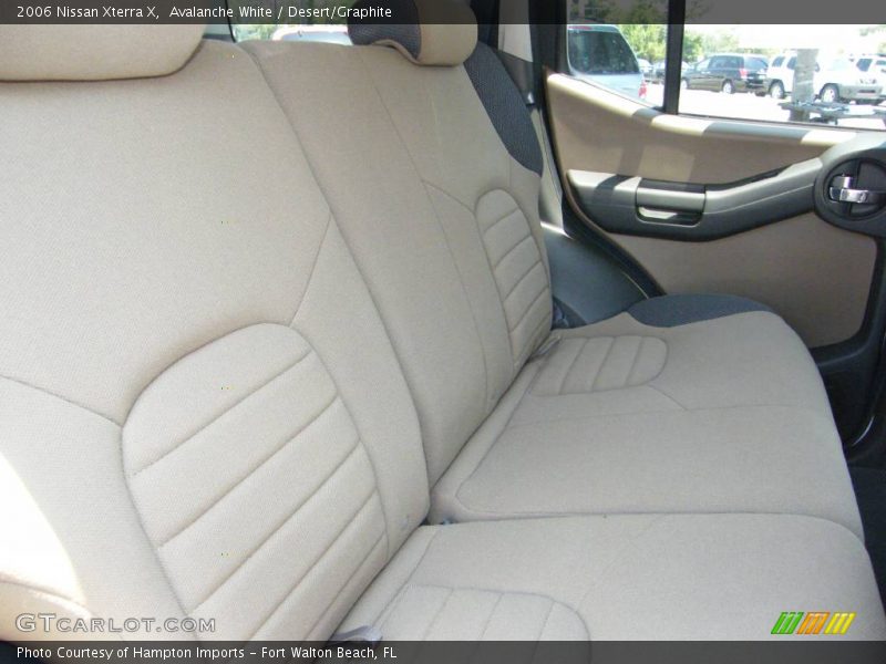 Avalanche White / Desert/Graphite 2006 Nissan Xterra X