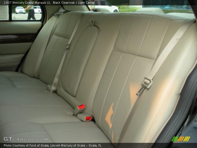 Black Clearcoat / Light Camel 2007 Mercury Grand Marquis LS