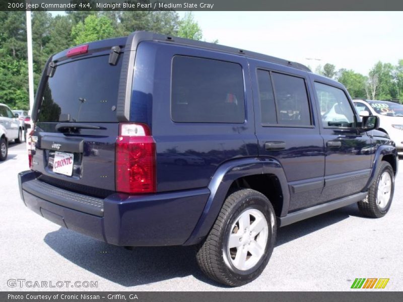 Midnight Blue Pearl / Medium Slate Gray 2006 Jeep Commander 4x4