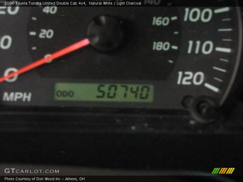 Natural White / Light Charcoal 2006 Toyota Tundra Limited Double Cab 4x4