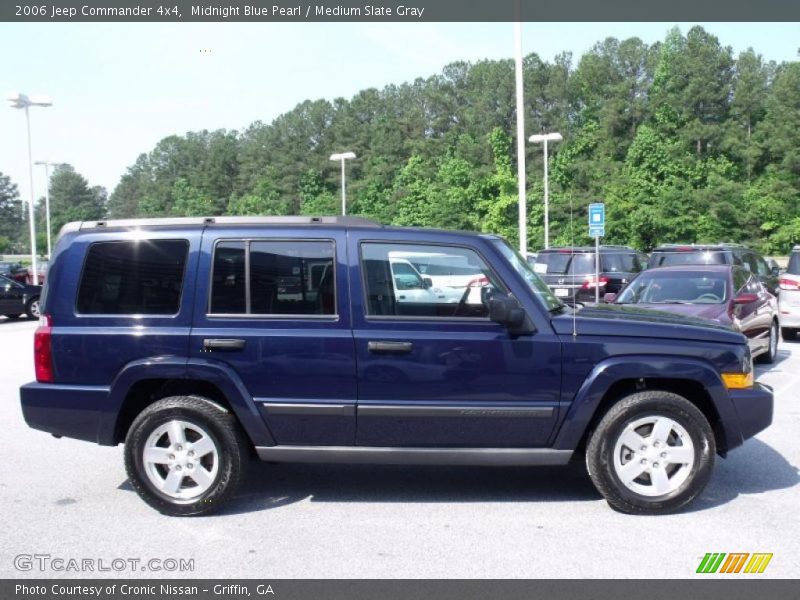 Midnight Blue Pearl / Medium Slate Gray 2006 Jeep Commander 4x4