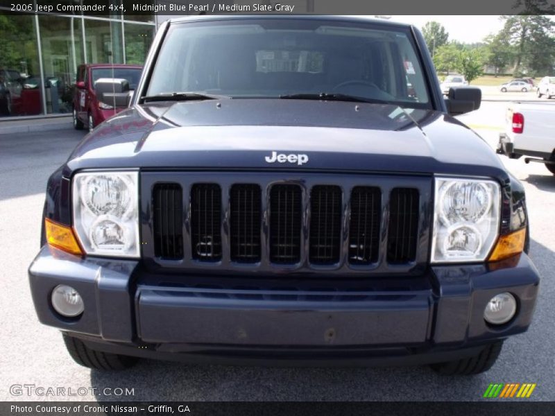 Midnight Blue Pearl / Medium Slate Gray 2006 Jeep Commander 4x4