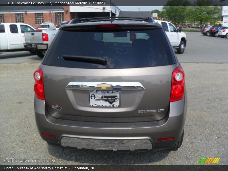Mocha Steel Metallic / Jet Black 2011 Chevrolet Equinox LTZ