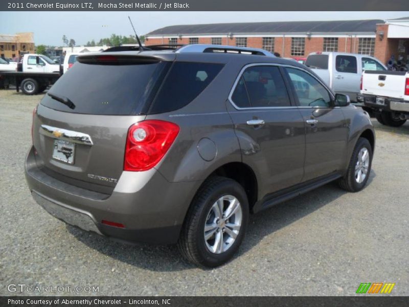Mocha Steel Metallic / Jet Black 2011 Chevrolet Equinox LTZ