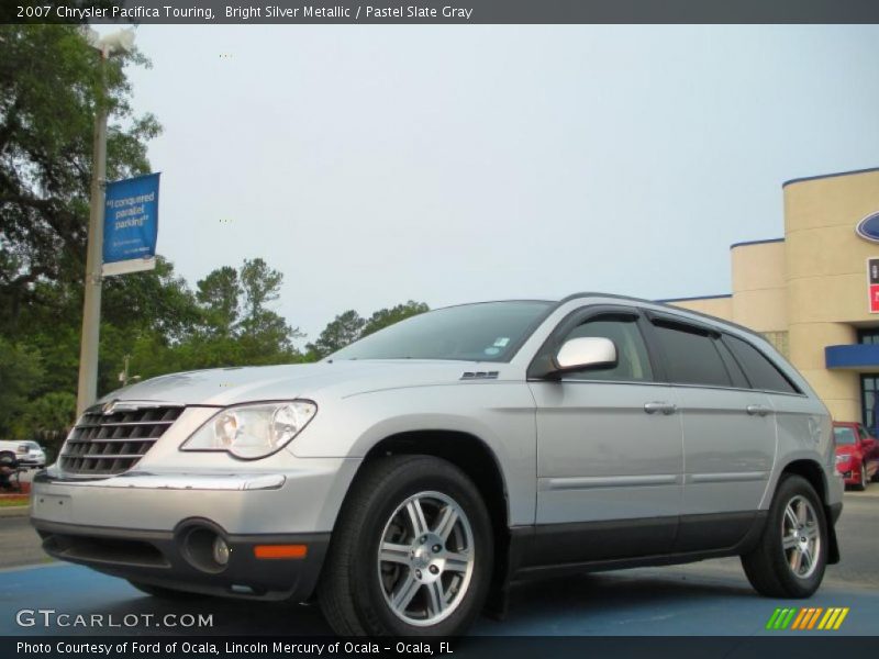 Bright Silver Metallic / Pastel Slate Gray 2007 Chrysler Pacifica Touring