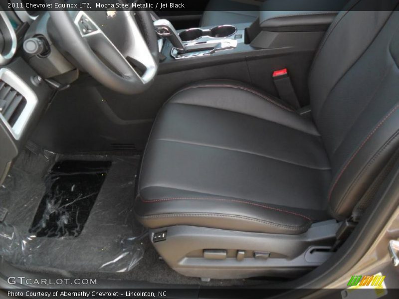 Mocha Steel Metallic / Jet Black 2011 Chevrolet Equinox LTZ