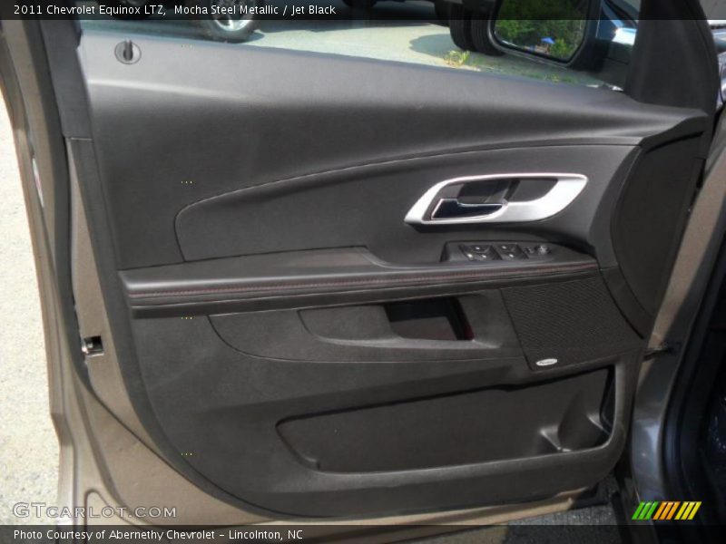Mocha Steel Metallic / Jet Black 2011 Chevrolet Equinox LTZ