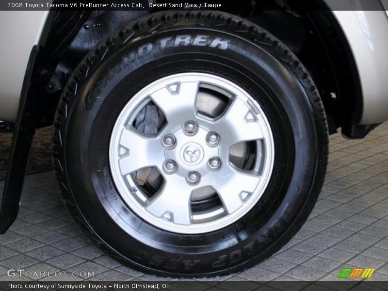 Desert Sand Mica / Taupe 2008 Toyota Tacoma V6 PreRunner Access Cab