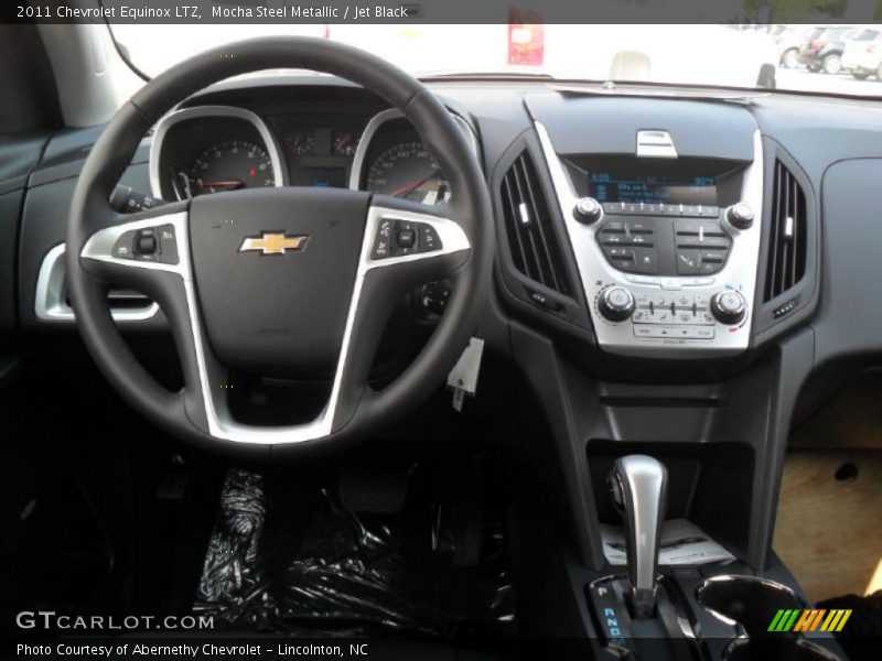 Mocha Steel Metallic / Jet Black 2011 Chevrolet Equinox LTZ