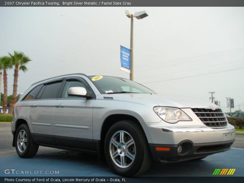 Bright Silver Metallic / Pastel Slate Gray 2007 Chrysler Pacifica Touring
