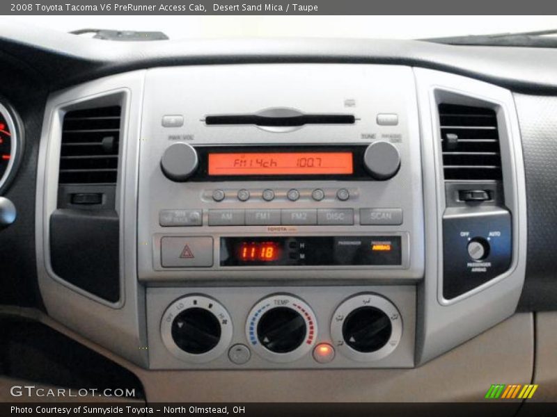 Desert Sand Mica / Taupe 2008 Toyota Tacoma V6 PreRunner Access Cab