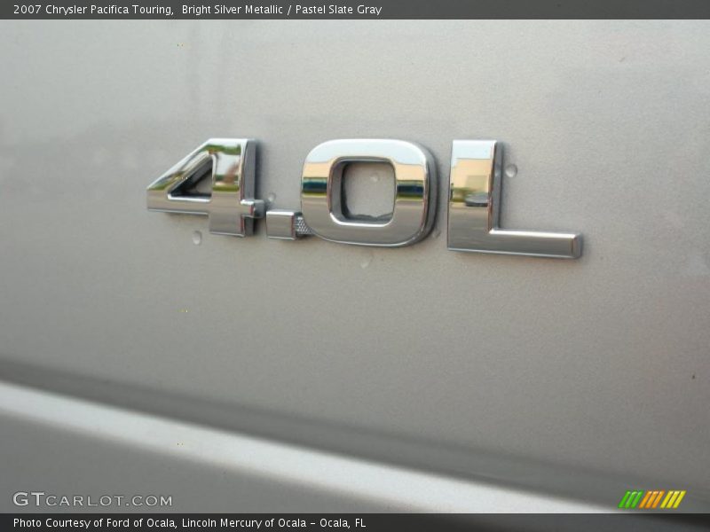Bright Silver Metallic / Pastel Slate Gray 2007 Chrysler Pacifica Touring
