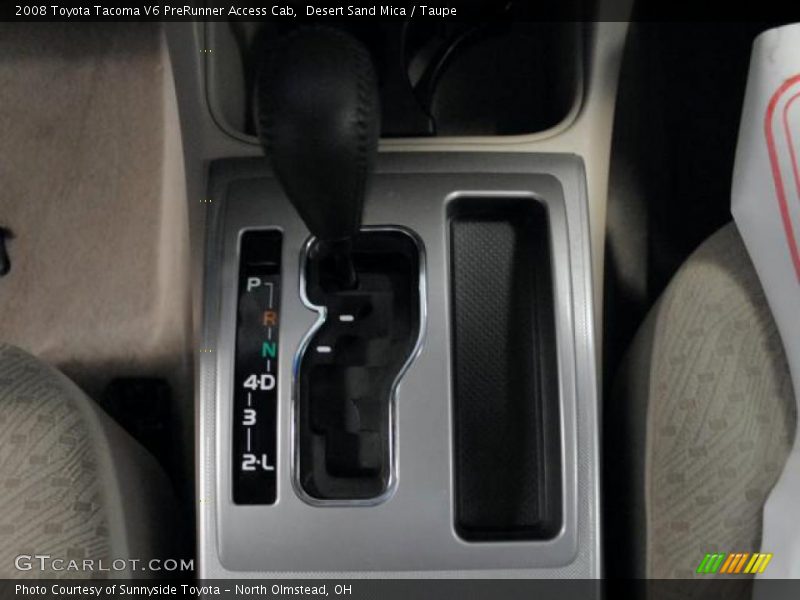 Desert Sand Mica / Taupe 2008 Toyota Tacoma V6 PreRunner Access Cab