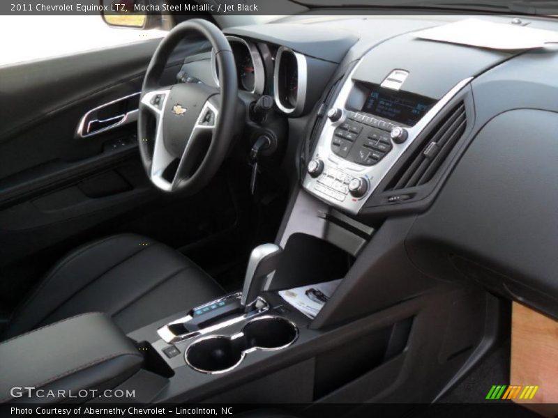 Mocha Steel Metallic / Jet Black 2011 Chevrolet Equinox LTZ