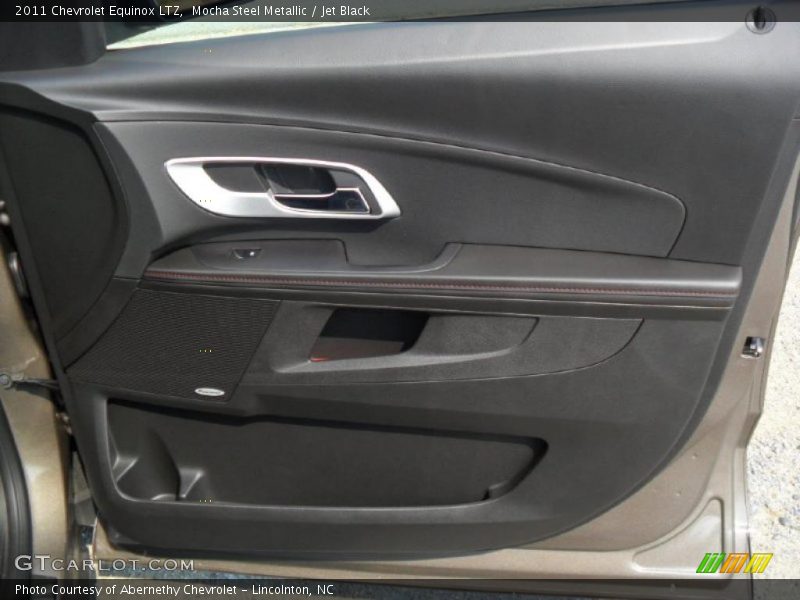 Mocha Steel Metallic / Jet Black 2011 Chevrolet Equinox LTZ