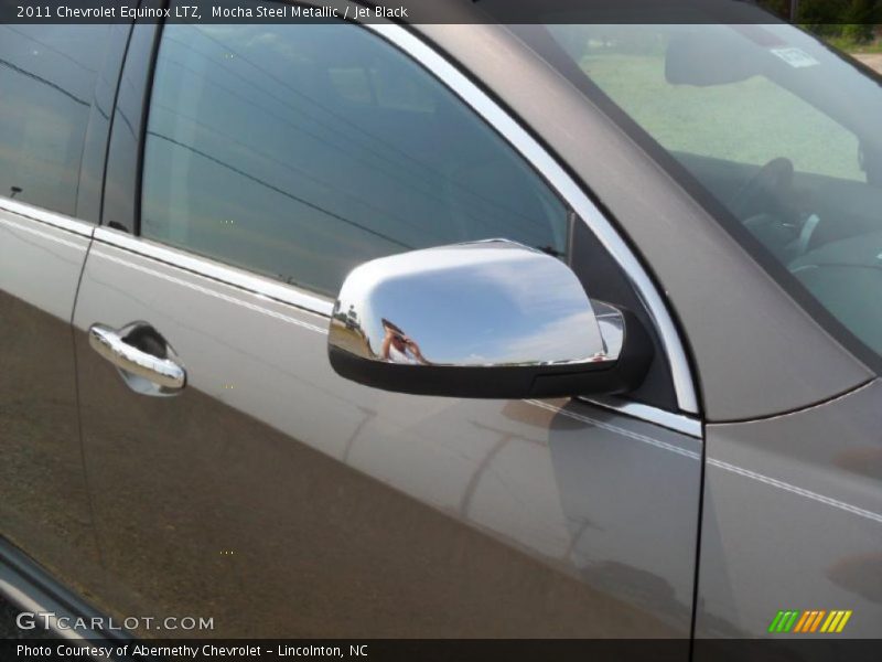 Mocha Steel Metallic / Jet Black 2011 Chevrolet Equinox LTZ