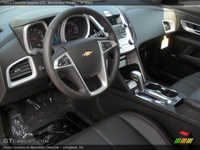 Jet Black Interior - 2011 Equinox LTZ 